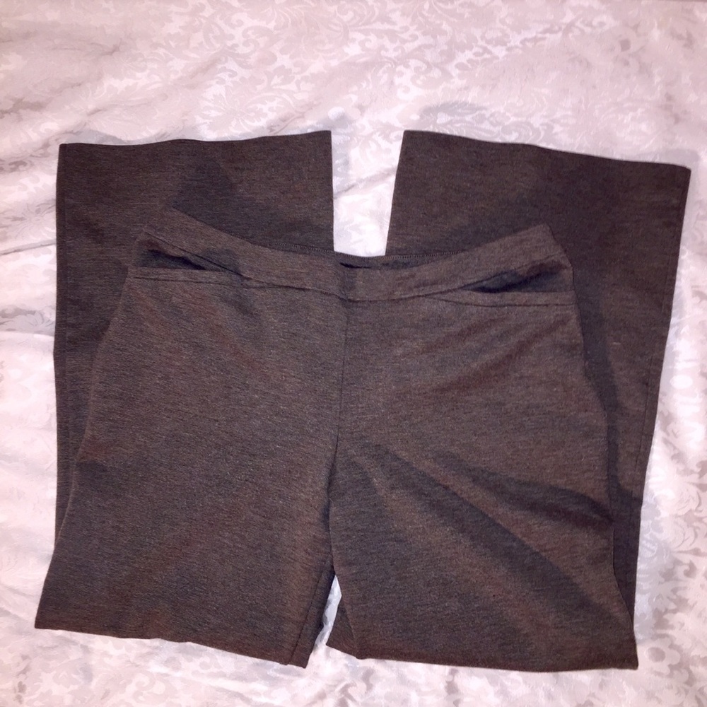 NY&C Stretchy Gray Work Pants